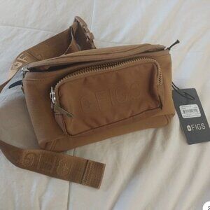 Figs Indestructible Fanny Pack NWT Belt Bag Unisex Medical Accessory Tan Wearfig